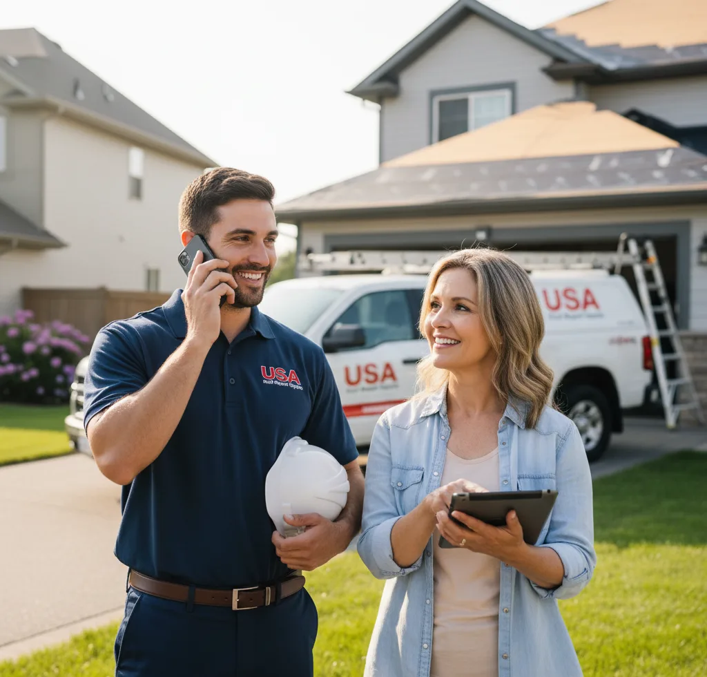 USA Roof Repair Experts customer support in Glenarden